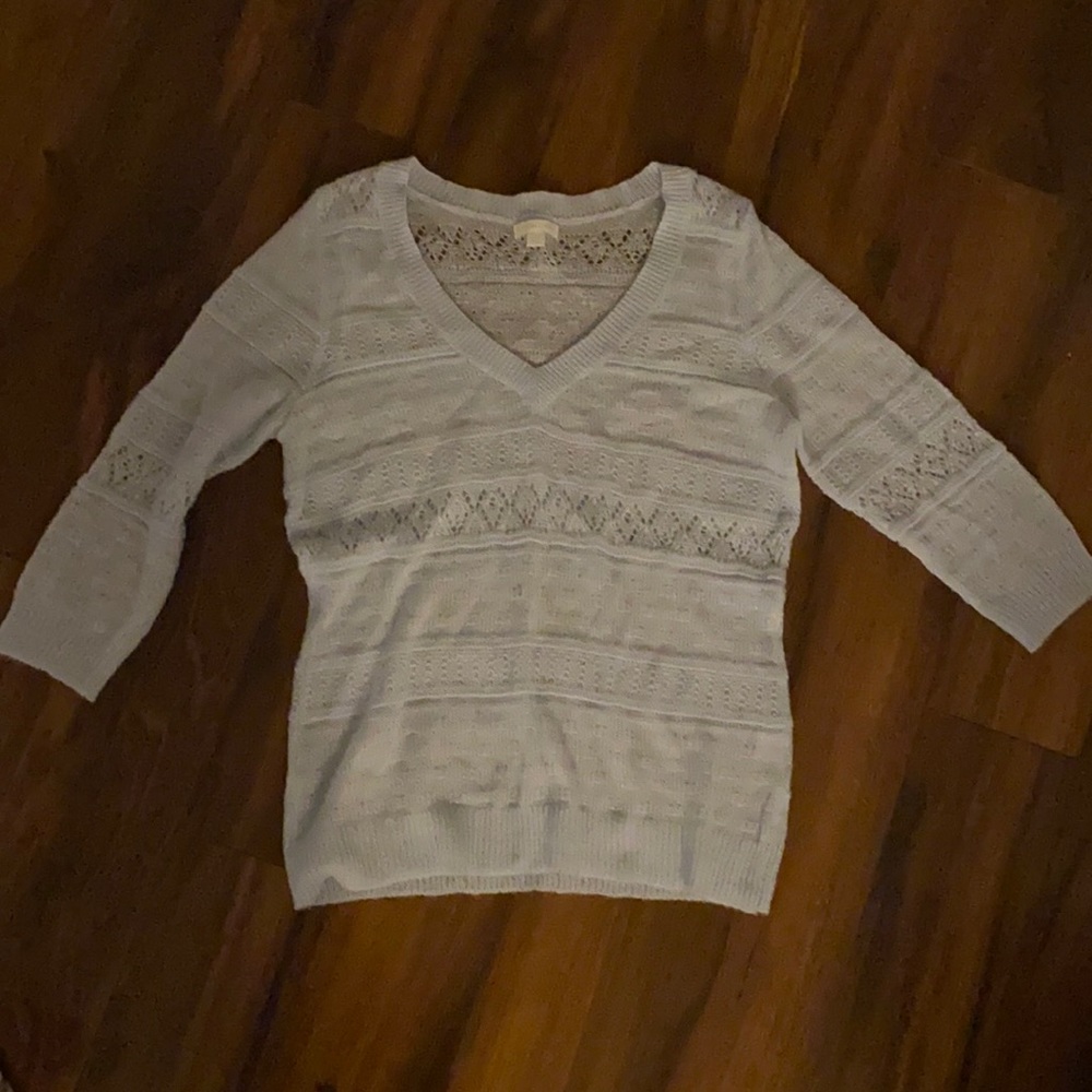 Light Blue NY&Co. Sweater